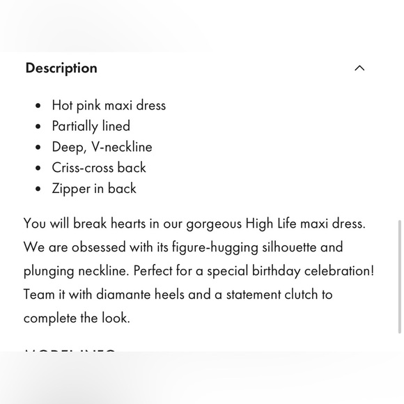 SELFIE LESLIE NWT HIGH LIFE PLUNGING NECKLINE MAXI DRESS - Picture 7 of 8